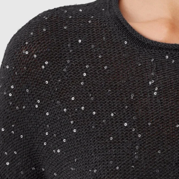 Eileen Fisher Merino Sequin Crew Neck Top size 3X, NWTs - Picture 6 of 14
